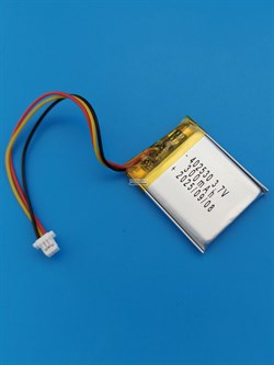 Аккумулятор 3.7v 300mAh 3pin 3 провода + разъем (фишка) коннектор 402530 Li-Pol универсальная аккумуляторная батарея 4x25x30 - фото 206343