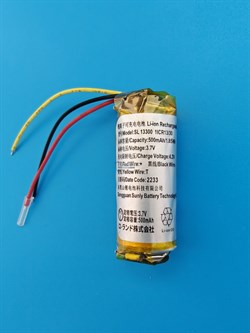 Аккумуляторная батарея CL13300 1Icr13/30 500mAh 3 провода c платой 1.85 Wh 3.7v для зарядного кейса беспроводных наушников - фото 206415