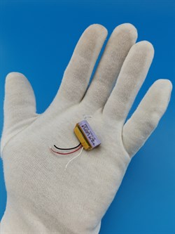 Аккумуляторная батарея NTA3610 1Icr12/25 3 провода c платой 3.8v 300mah 1.14Wh для зарядного кейса беспроводных наушников - фото 206446