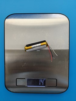 Аккумуляторная батарея VDL13450PN3 3 провода с платой 800mah для зарядного кейса беспроводных наушников - фото 206464