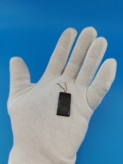 Аккумуляторная батарея bw21 2 провода 227mah 1ICP4/18/29 4.45Vdc 0.87Wh для зарядного кейса футляра беспроводных наушников - фото 206481