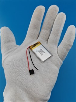 Аккумулятор 3.7v 300mAh 2pin 402540 Li-Pol универсальная аккумуляторная батарея 4x25x40 2 провода  - фото 206859