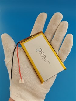 Аккумулятор 3.7v 5000mAh 2pin 2 провода 6060100 Li-Pol универсальная аккумуляторная батарея 6x60х100 - фото 207128