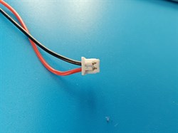 Аккумулятор 3.7v 1500mAh 2pin 2 провода + разъем (фишка) коннектор 325085 Li-Pol универсальная аккумуляторная батарея 3.2x50x85 - фото 207178