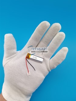 Аккумулятор для видеорегистратора 3.7v 90mAh 2pin 2 провода (плата версия v2) (батарея на видеорегистратор универсальная) - фото 207192