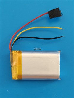 Аккумулятор 3.7v 850mAh 3pin 3 провода 902540 Li-Pol универсальная аккумуляторная батарея 9x25х40 - фото 207246