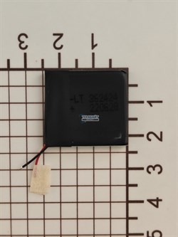 Аккумуляторная батарея аналог bw20 2 провода 262mah для фитнес браслета зарядного кейса футляра беспроводных наушников - фото 207336