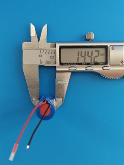Аккумуляторная батарея 14500 2 провода 730mah 3.6V 2.628Wh - фото 207349