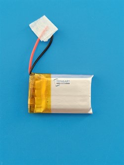 Аккумулятор 3.7v 80mAh 2pin 2 провода 351523 Li-Pol универсальная аккумуляторная батарея 3.5x15х23 - фото 207414