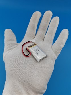 Аккумулятор высокотоковый 25C Li-po XH2.54 3.7v 600mAh 2pin 2 провода 802540 батарея для квадрокоптеров и радиоуправляемых моделей - фото 207478