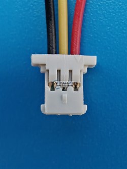 Аккумулятор универсальный литий полимерный li-pol 3.7v вольт 3pin 3 провода с платой + коннектор (разъем фишка) 1500mAh 604050 размеры батареи 6х40х50 - фото 208190