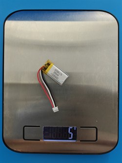 Аккумулятор универсальный литий полимерный li-pol 3.7v вольт 3pin 3 провода с платой + коннектор (разъем фишка) 240mAh 521630 размеры батареи 5.2х16х30 - фото 208224