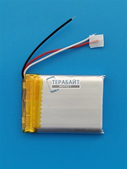 Аккумулятор универсальный литий полимерный li-pol 3.7v вольт 3pin 3 провода с платой + коннектор (разъем фишка) 180mAh 402025 размеры батареи 4x20x25 - фото 208268