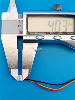 Аккумулятор универсальный литий полимерный li-pol 3.7v вольт 3pin 3 провода с платой + коннектор (разъем фишка) 400mAh 502035 размеры батареи 5x20x35 - фото 208391
