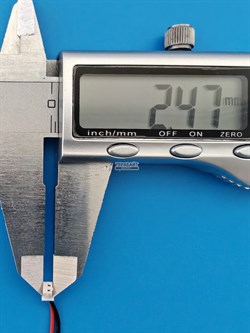 Аккумулятор универсальный литий полимерный li-pol 3.7v вольт 2pin 2 провода с платой + коннектор (разъем фишка) 1000mAh 503456 размеры батареи 5х34х56 - фото 208522