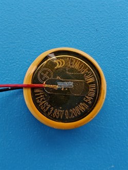 Аккумулятор LiIon (литий-ионный) 3.85v вольт 2pin 2 контакта 85mAh M1154S3 (2шт комплект) - фото 208549