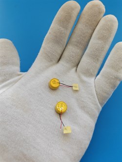 Аккумулятор LiIon (литий-ионный) 3.85v вольт 2pin 2 контакта 85mAh M1154S3 (2шт комплект) - фото 208555
