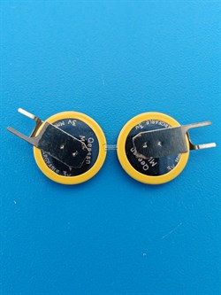 Аккумулятор LiIon (литий-ионный) 3v вольт 2pin 2 контакта 18mAh Panasonic ML1220 - фото 208564
