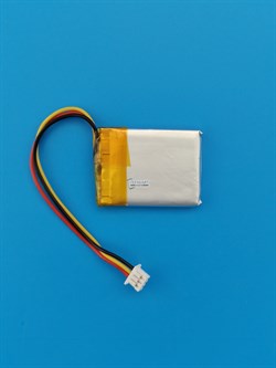 Аккумулятор универсальный литий полимерный li-pol 3.7v вольт 3pin 3 провода с платой + коннектор (разъем фишка) подходит для беспроводной мышки WLMOUSE Beast X Mini Pro (совместимая батарея) - фото 208769