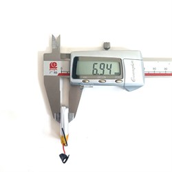 Аккумулятор универсальный литий полимерный li-pol 3.7v вольт 2pin 2 провода с платой подходит для видеорегистратора Artway MD-110 (совместимая батарея) - фото 208808