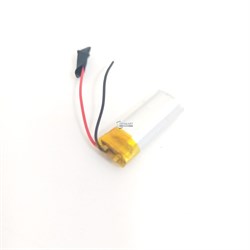 Аккумулятор универсальный литий полимерный li-pol 3.7v вольт 2pin 2 провода с платой подходит для видеорегистратора Artway MD-110 (совместимая батарея) - фото 208812
