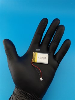 Аккумулятор универсальный литий полимерный li-pol 3.7v вольт 2pin 2 провода с платой + коннектор (разъем фишка) 220mAh 302535 032535 размеры батареи 3x25x35 - фото 209234