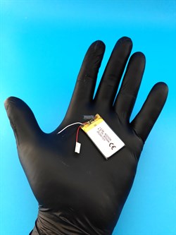 Аккумулятор универсальный литий полимерный li-pol 3.7v вольт 3pin 3 провода с платой 400mAh 422339 размеры батареи 4.2x23x39 - фото 209661