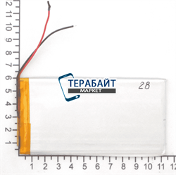 110мм на 60мм на 3мм АККУМУЛЯТОР - фото 54752