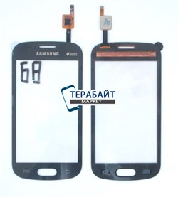 Сенсор (тачскрин) для телефона Samsung Galaxy Trend GT-S7392 черный - фото 55195