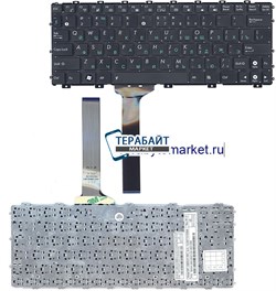 Клавиатура для ноутбука Asus EEE PC 1015 черная - фото 56047