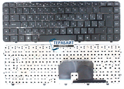 Клавиатура  HP Pavilion dv6-3025er черная с черной рамкой - фото 60828