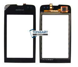 Сенсор (тачскрин) стекло для телефона Nokia 311 rm-714 (black) - фото 66134