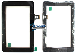 Тачскрин для планшета Prestigio MultiPad PMT3017 черный - фото 72956