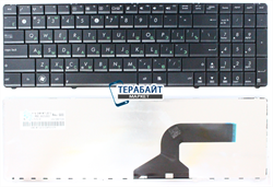 Клавиатура для ноутбука Asus V118502AS1, PK130J21A00, PK130J21A05, PK130J22A00, PK130J22A05, PK130J23A00, PK130J23A05 черная без рамки - фото 91822