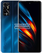 Нижняя плата для TECNO Pova 2 с разъемом для зарядки и микрофоном