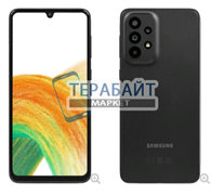 Нижняя плата для Samsung Galaxy A33 5G с разъемом для зарядки и микрофоном