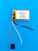 Аккумулятор 3.7v 300mAh 3pin 602030 Li-Pol универсальная аккумуляторная батарея 6x20x30 3 провода