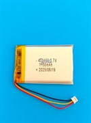Аккумулятор 3.7v 1000mAh 3pin 3 провода + разъем (фишка) коннектор 403450 Li-Pol универсальная аккумуляторная батарея 4x34x50