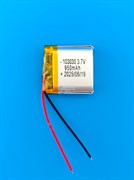 Аккумулятор 3.7v 950mAh 2pin 103030 Li-Pol универсальная аккумуляторная батарея 10x30x30 2 провода