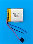 Аккумулятор 3.7v 500mAh 3pin 3 провода 403035 Li-Pol универсальная аккумуляторная батарея 4x30х35