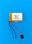 Аккумулятор 3.7v 700mAh 3pin 3 провода 802535 Li-Pol универсальная аккумуляторная батарея 8x25х35