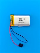 Аккумулятор 3.8v 850mAh 3pin 3 провода 902540 Li-Pol универсальная аккумуляторная батарея 9x25х40