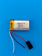 Аккумулятор 3.7v 550mAh 3pin 3 провода 902035 Li-Pol универсальная аккумуляторная батарея 9x20х35