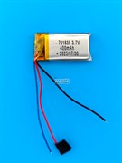 Аккумулятор 3.7v 400mAh 3pin 3 провода 701835 Li-Pol универсальная аккумуляторная батарея 7x18х35