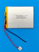Аккумулятор 3.7v 3500mAh 2pin 2 провода 407090 Li-Pol универсальная аккумуляторная батарея 4x70х90