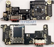 Нижняя плата для Xiaomi 12T с разъемом для зарядки и микрофоном