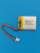 Аккумулятор 3.7v 300mAh 3pin 3 провода + разъем (фишка) коннектор 402530 Li-Pol универсальная аккумуляторная батарея 4x25x30