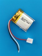 Аккумулятор универсальный литий полимерный li-pol 3.7v вольт 3pin 3 провода с платой 350mAh 802025 размеры батареи 8x20x25