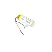 Аккумулятор универсальный литий полимерный li-pol 3.7v вольт 2pin 2 провода с платой подходит для плеера iRiver T5 (совместимая батарея)