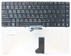 Клавиатура для ноутбука Asus A42 черная без рамки